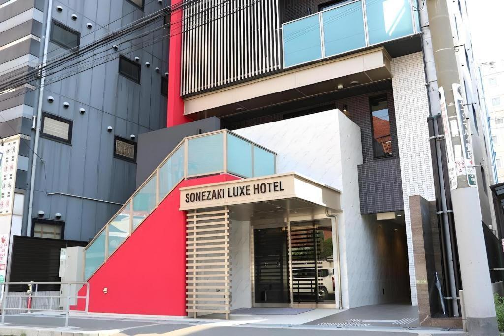 Sonezaki Luxe Hotel Osaka Exterior foto